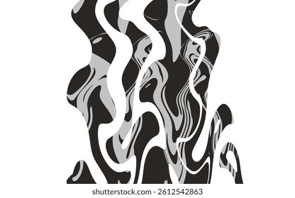 Background wave cool abstract art