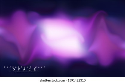 Background wave. Dark Pink, Blue vector cover glossy abstract Illustration of abstract illustrations with gradient template can be used as a background.