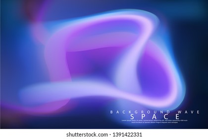 Background wave. Dark Pink, Blue vector cover glossy abstract Illustration of abstract illustrations with gradient template can be used as a background.
