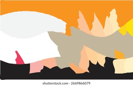 Background wave minimalist gradient color