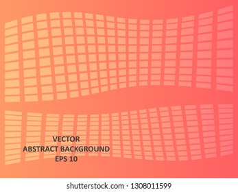 Background wave square with gradient color-vector