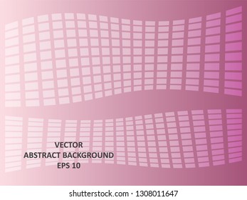 Background wave square with gradient color-vector
