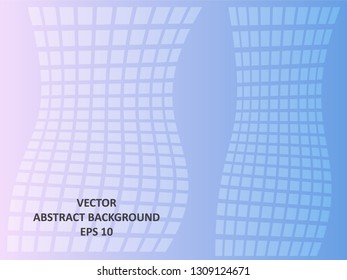 Background wave square with gradient color-vector