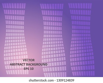 Background wave square with gradient color-vector