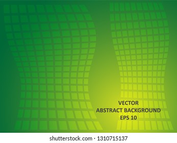 Background wave square with gradient color-vector