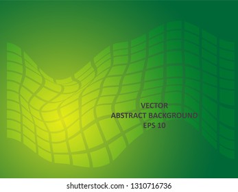 Background wave square with gradient color-vector