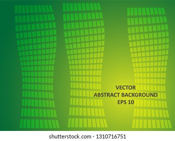 Background wave square with gradient color-vector