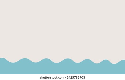 background with waves abstract art