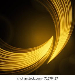 background with waves of light
