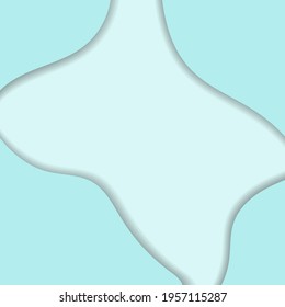 Background with waves of the sea, template for splash. Blue are trendy pastel shades for summer designs.