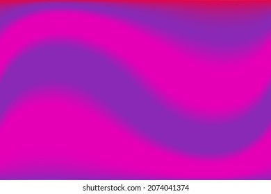 The background with is a wavy bright neon glow. Gradient pattern. Vector illustration