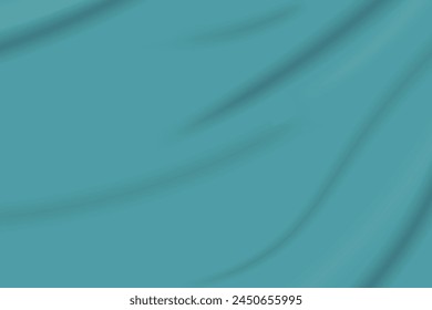 Background with wavy cloth. Vector illustration.