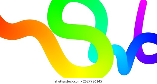 Fondo con Formas de gradiente ondulado. Diseño de líneas de gradiente de garabatos coloridos para volante, póster y cubierta