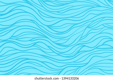 Background with wavy lines. Repeating waves. Abstract stripe texture. Wavy line pattern