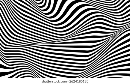 Background with wavy lines. twisted duo tone backgrounds