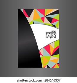 Background with wavy lines. Vector line in neon style. Eps 10.