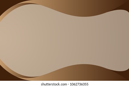 Background with wavy shapes at up and bottom of page. Space for text in the middle. Vector illustration. EPS 10
