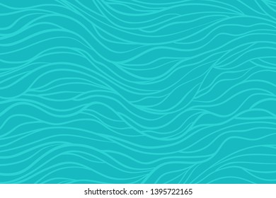 Background with wavy stripes. Repeating abstract waves. Stripe texture with many lines. Waved pattern. Print for your design