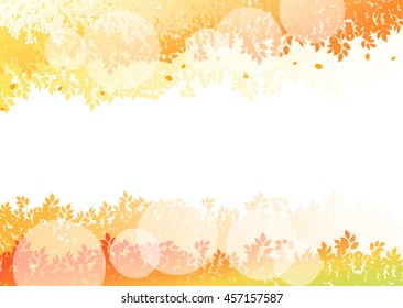 Background which gave a texture to plant of autumn