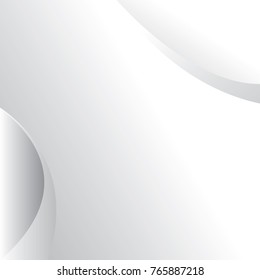 background white abstract gray elegant design art banner blur bright business card wavy pattern wave line creative light soft clean swoosh futuristic for modern technology curve geometric illustration
