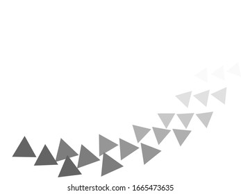 background of white. Abstract pattern of geometric shapes. Geometric hipster triangular background, vector