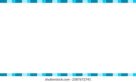 Background white with blue frame. Vector can be used for banners, posters, power points, templates, slides, etc.