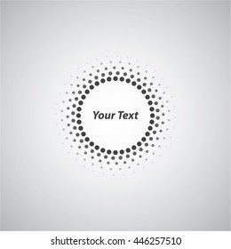 Background White Circle Round Ring Style
