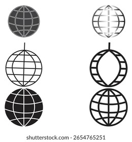 Cor branca de fundo design forma de mundo 