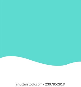 background with white flyer below