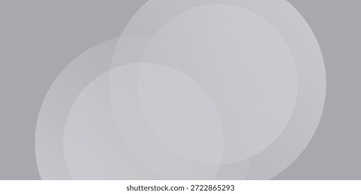 Fondo blanco con Vector digital de círculo gris