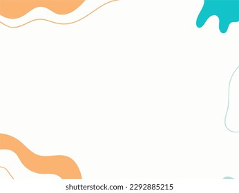 background white with paint colour curve