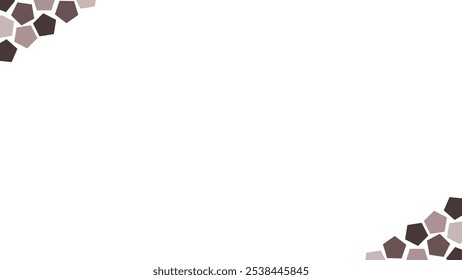 Background white with paving block border. Vector can be used for banners, posters, power points, templates, slides, etc.