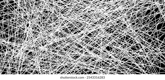 Background with white scribbles on a dark background