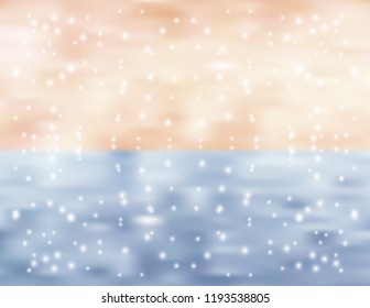 Background white snow