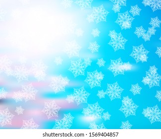 Background white snows decor holiday