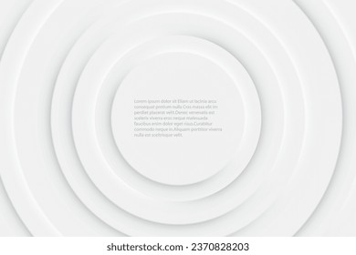 Background with white soft circles, vector layout design for presentation, flyer, poster, banner. 