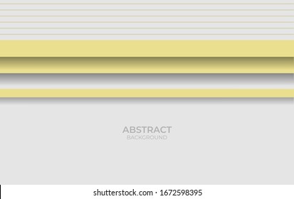 Background White And Yellow Design