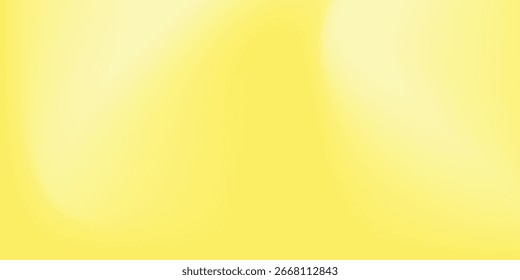 Fondo abstracto del gradiente del pastel amarillo del fondo blanco con el fondo del Anuncio del Sitio web. Gradiente de color borroso, ombre, desenfoque. 