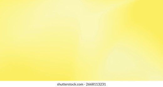 Fondo abstracto del gradiente del pastel amarillo del fondo blanco con el fondo del Anuncio del Sitio web. Gradiente de color borroso, ombre, desenfoque. 
