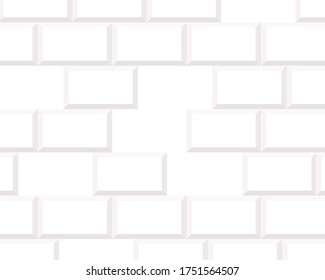 Background in white-gray tones with vector brick inserts.