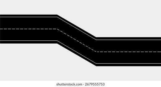 Fondo con una carretera sinuosa