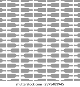 Background from wine bottles. Seamless repeating pattern. Editable vector.