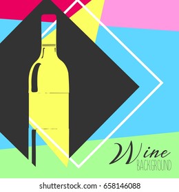 Background for wine card.