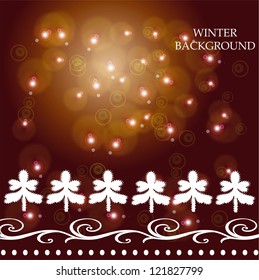 Background for winter  Christmas holidays