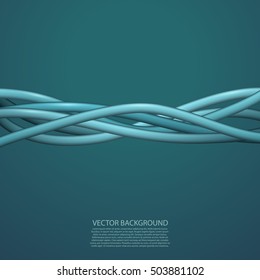 background with wires, vector