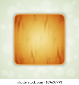 Background with wood texture. EPS10 vector