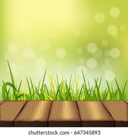 Background Wood. Vector illustration