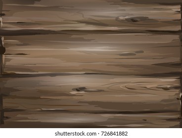 Background with wooden boards. Vector illustration.