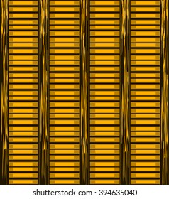 Background of wooden slats. Blinds vector background