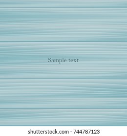 Background with a wooden structure. A wooden wall of turquoise color. Vector